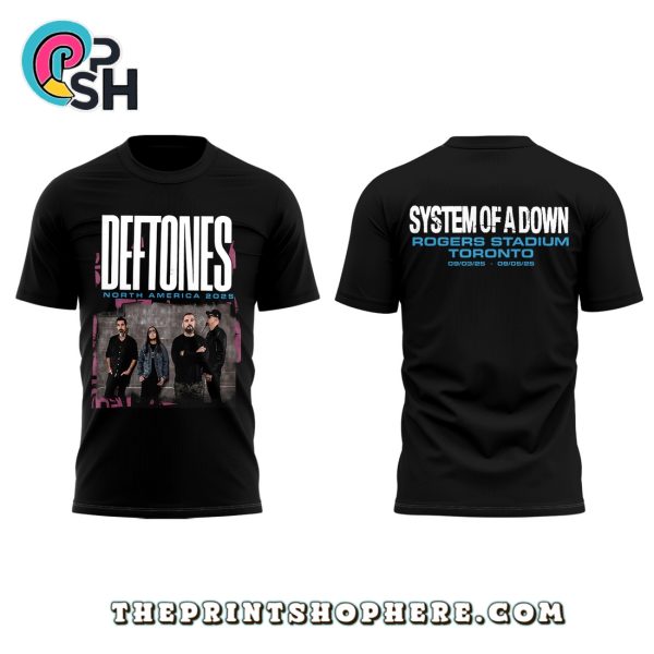 System of a Down x Deftones Tour 2025 Hoodie