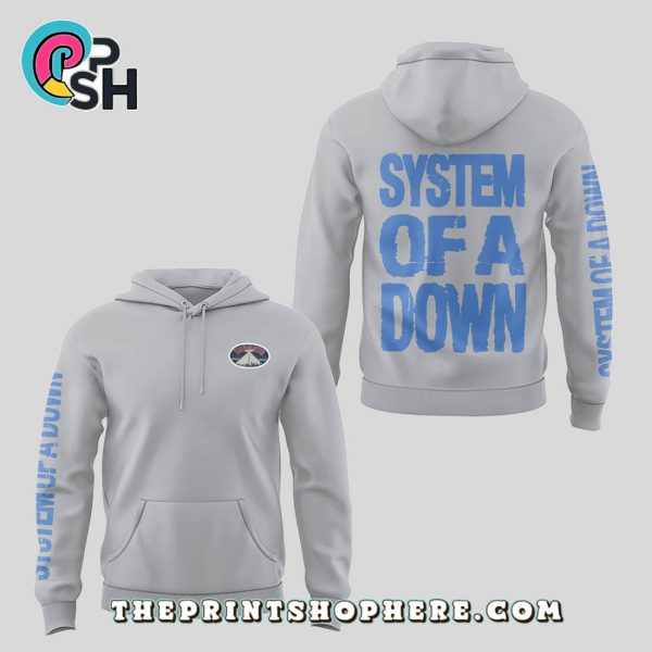 System of a Down x Deftones Tour Grey Hoodie