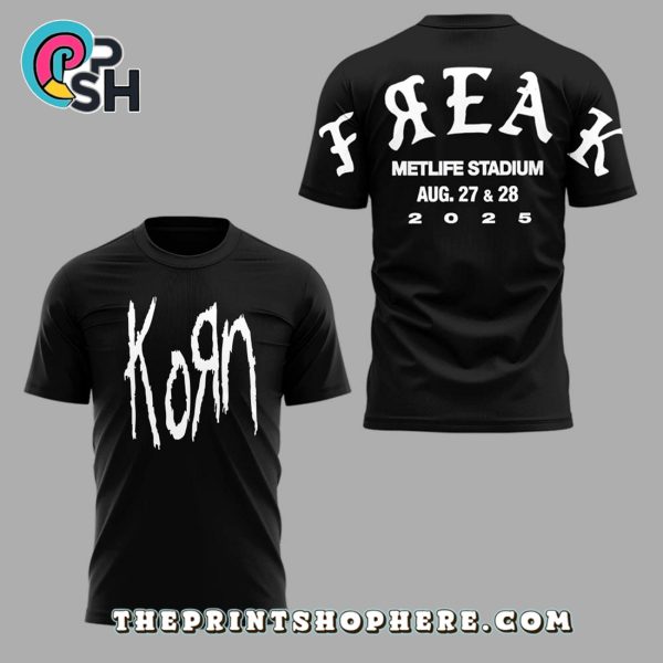System of a Down x Korn 2025 Tour Black Hoodie