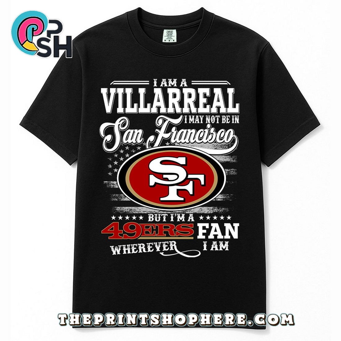 Villarreal May Not Be In San Francisco T-Shirt Villarreal May Not Be In San Francisco T-Shirt
