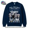 yes im old but i saw greatness patriots t shirt 2 f6Bp5.jpg