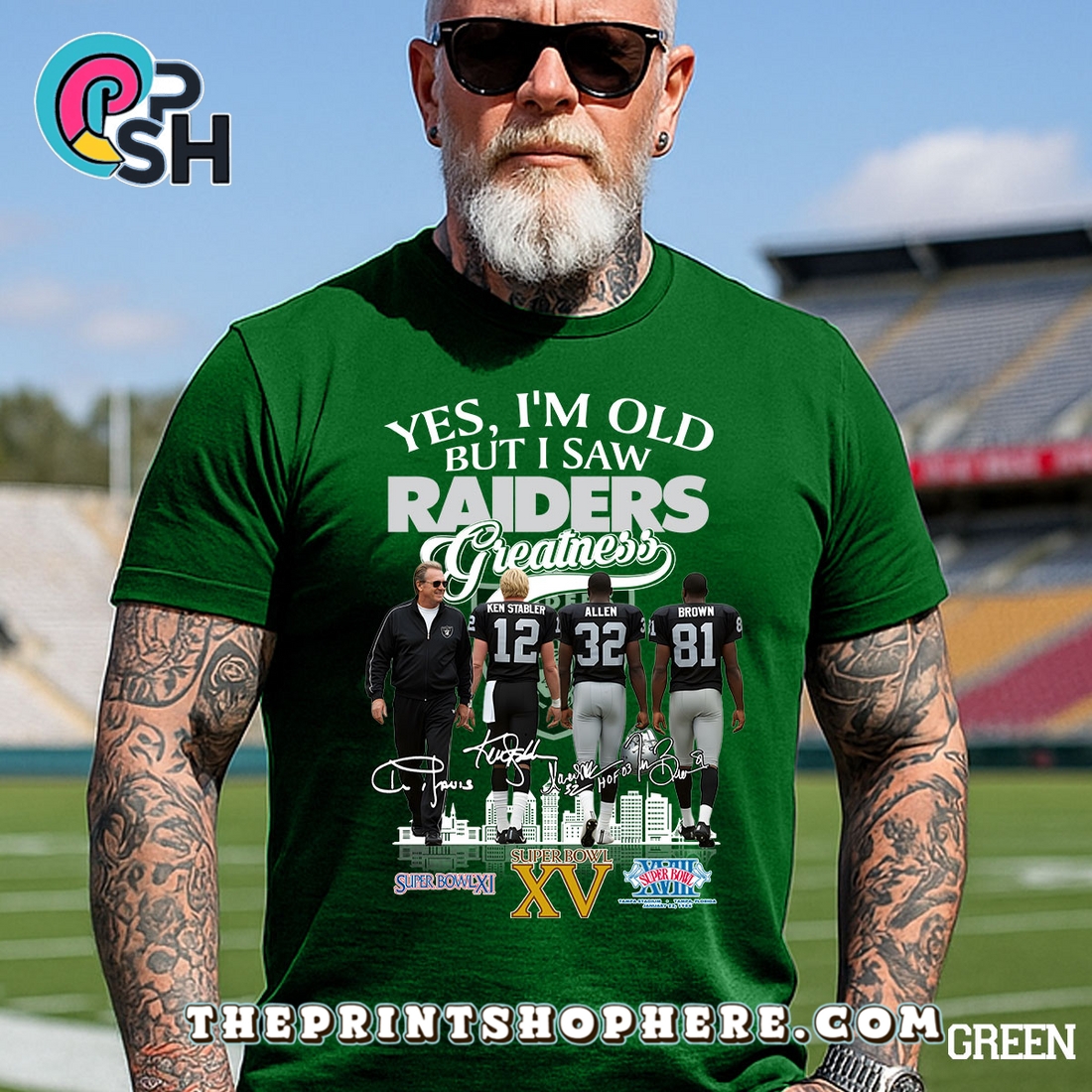 Yes, I’m Old But I Saw Greatness Raiders Yes, I’m Old But I Saw Greatness Raiders