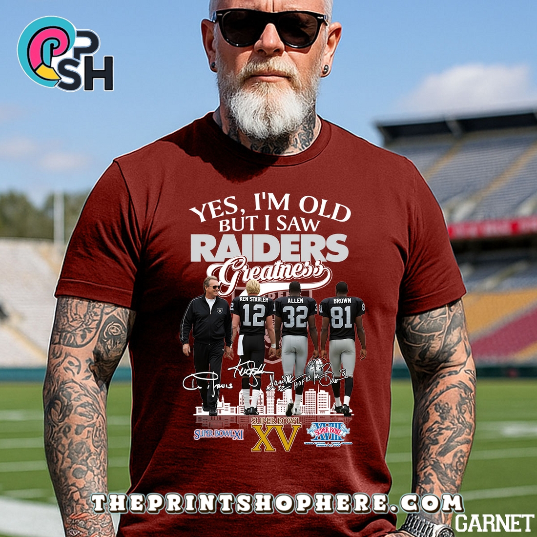 Yes, I’m Old But I Saw Greatness Raiders Yes, I’m Old But I Saw Greatness Raiders