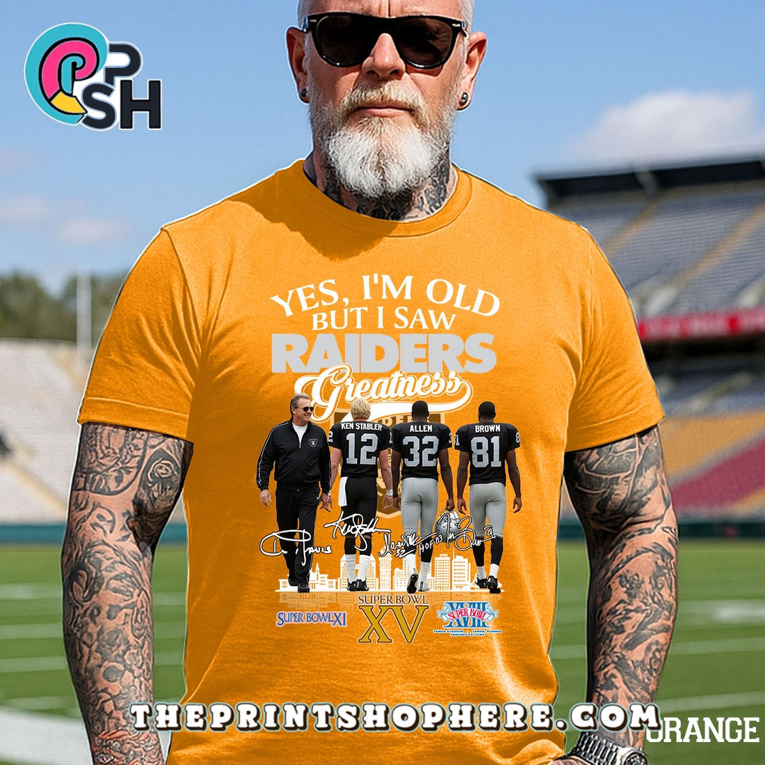 Yes, I’m Old But I Saw Greatness Raiders Yes, I’m Old But I Saw Greatness Raiders