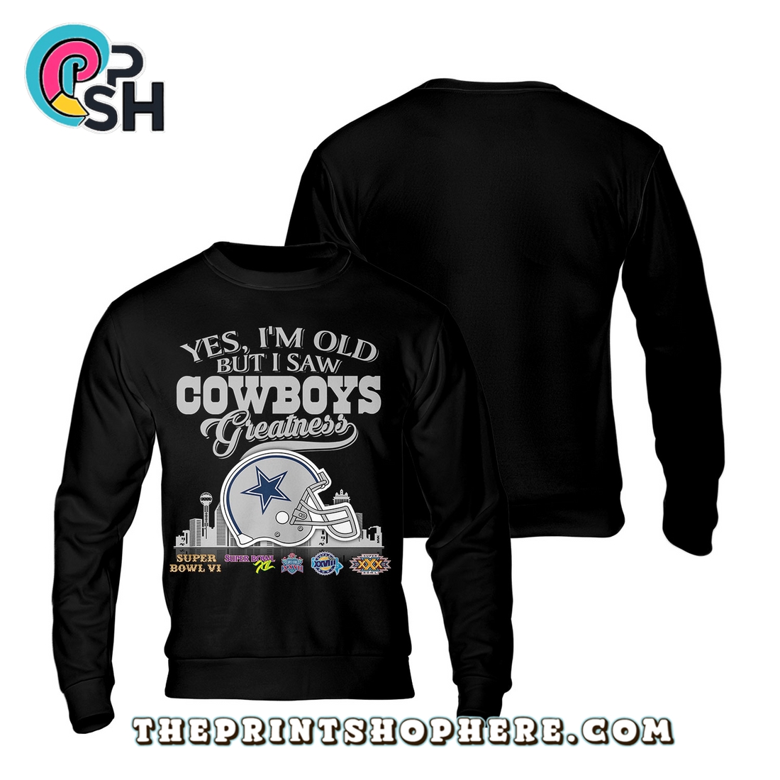Yes, Old But I Saw Dallas Cowboys Greatness T-Shirt Yes, Old But I Saw Dallas Cowboys Greatness T-Shirt