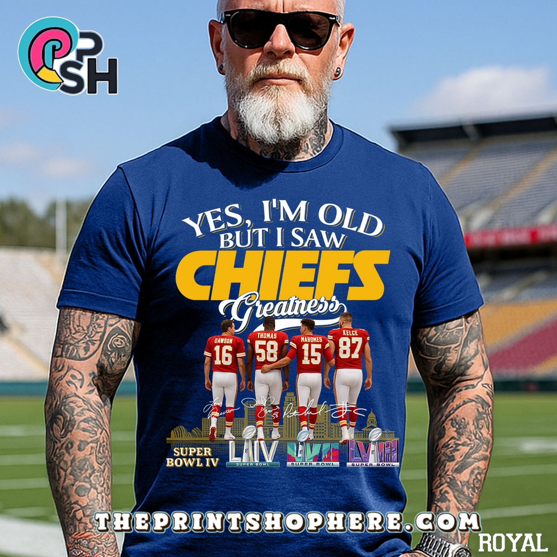 Yes, Old But I Saw Kansas City Chiefs Greatness T-Shirt Yes, Old But I Saw Kansas City Chiefs Greatness T-Shirt