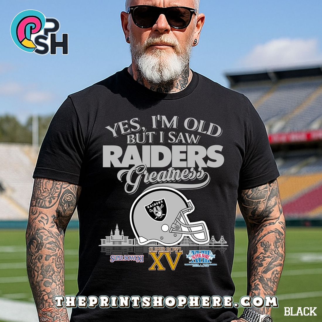 Yes, Old But I Saw Oakland Raiders Greatness T-Shirt Yes, Old But I Saw Oakland Raiders Greatness T-Shirt