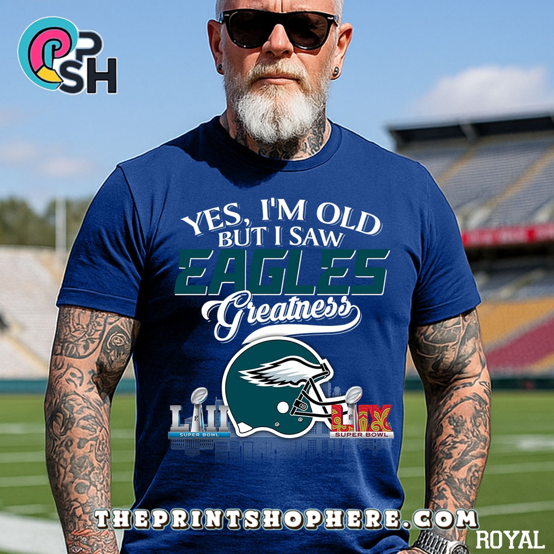 Yes, Old But I Saw Philadelphia Eagles Greatness T-Shirt Yes, Old But I Saw Philadelphia Eagles Greatness T-Shirt
