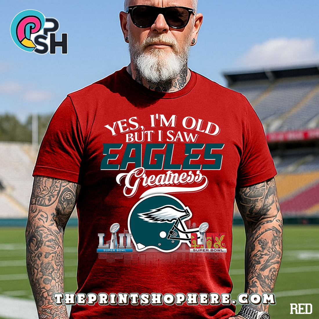 Yes, Old But I Saw Philadelphia Eagles Greatness T-Shirt Yes, Old But I Saw Philadelphia Eagles Greatness T-Shirt