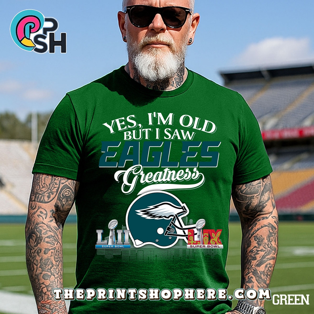 Yes, Old But I Saw Philadelphia Eagles Greatness T-Shirt Yes, Old But I Saw Philadelphia Eagles Greatness T-Shirt