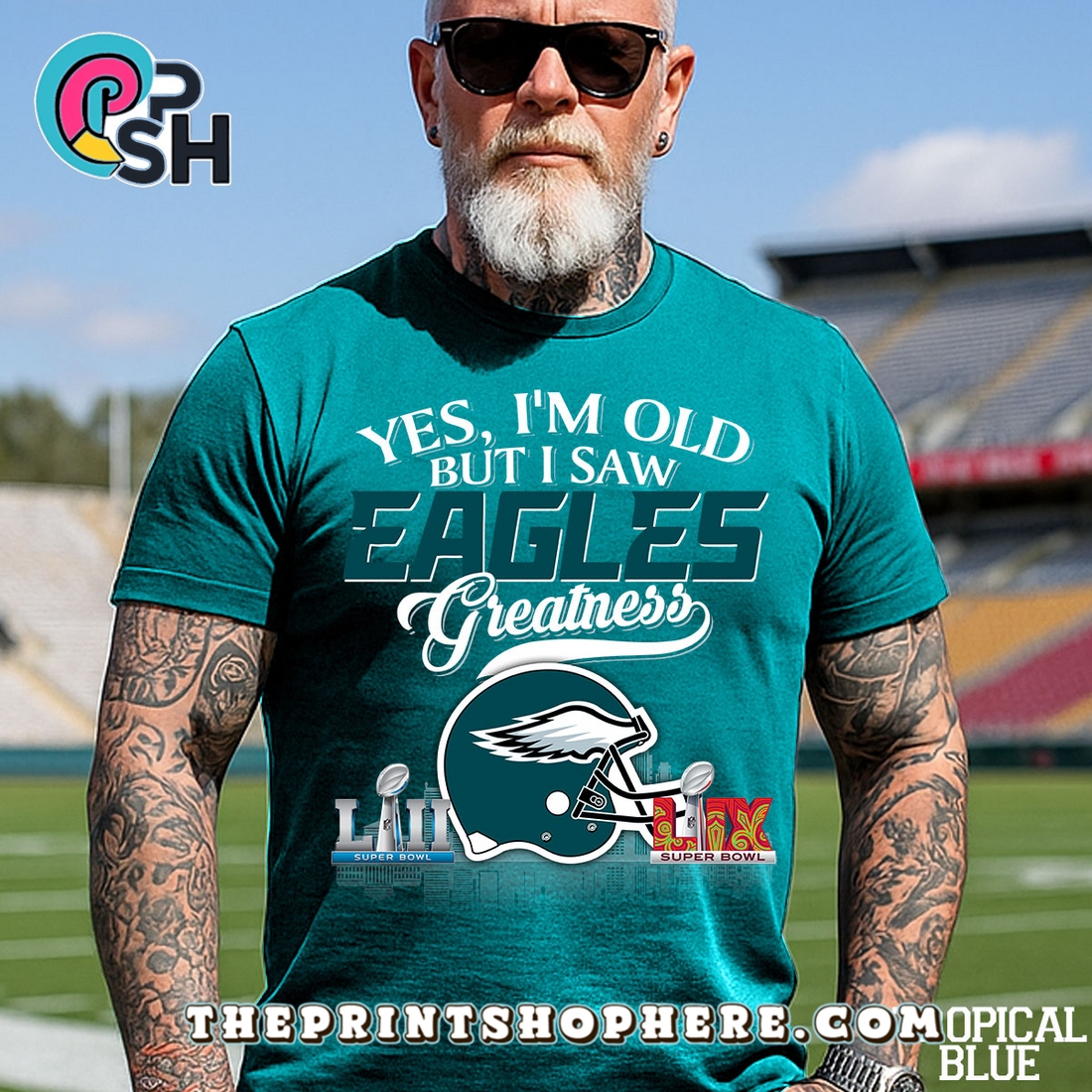 Yes, Old But I Saw Philadelphia Eagles Greatness T-Shirt Yes, Old But I Saw Philadelphia Eagles Greatness T-Shirt