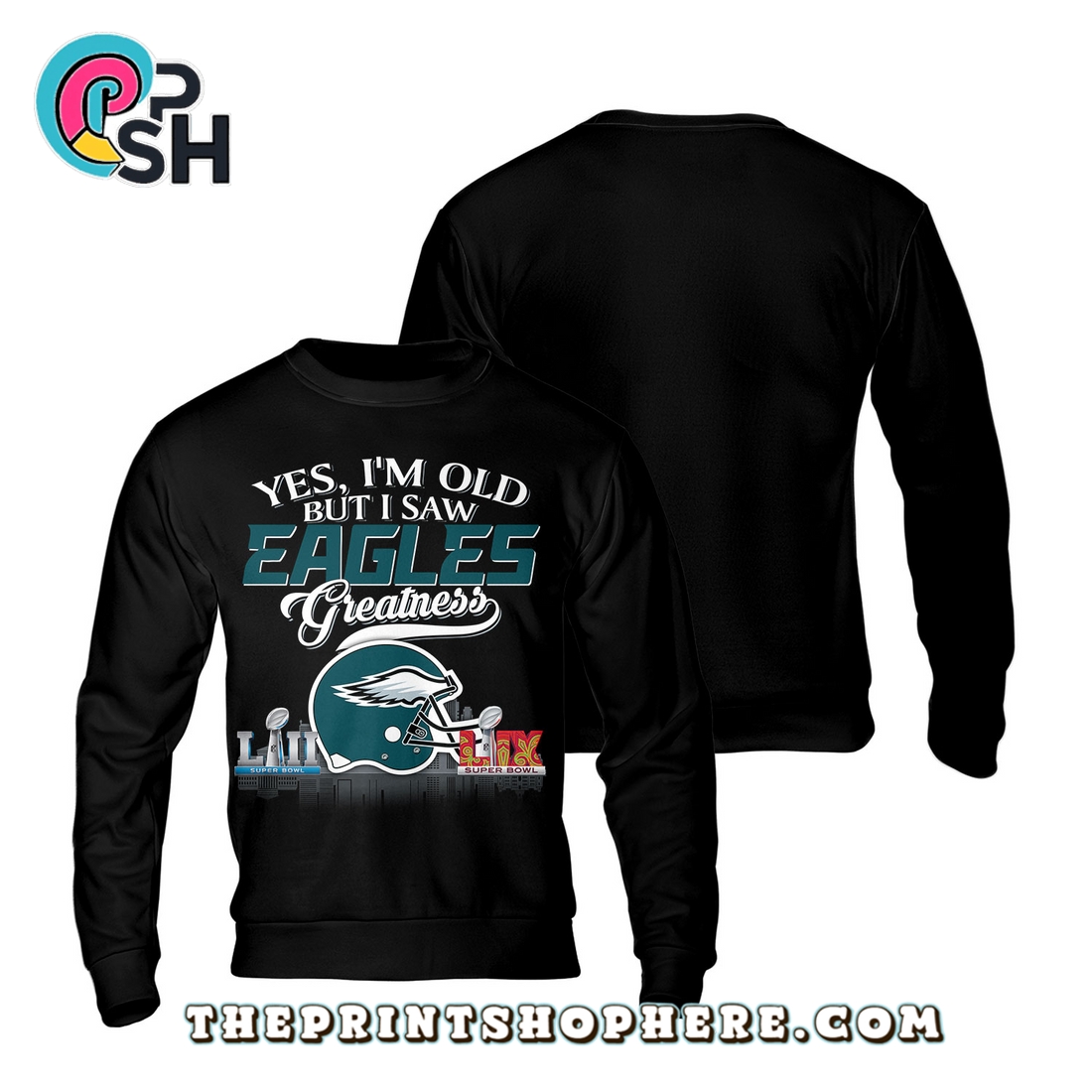Yes, Old But I Saw Philadelphia Eagles Greatness T-Shirt Yes, Old But I Saw Philadelphia Eagles Greatness T-Shirt