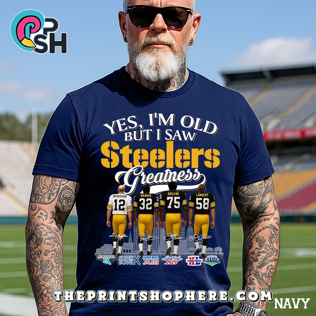 Yes, Old But I Saw Pittsburgh Steelers Greatness T-Shirt Yes, Old But I Saw Pittsburgh Steelers Greatness T-Shirt