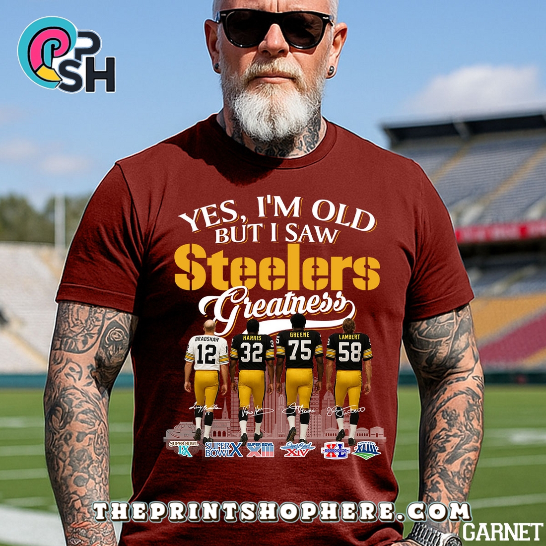 Yes, Old But I Saw Pittsburgh Steelers Greatness T-Shirt Yes, Old But I Saw Pittsburgh Steelers Greatness T-Shirt