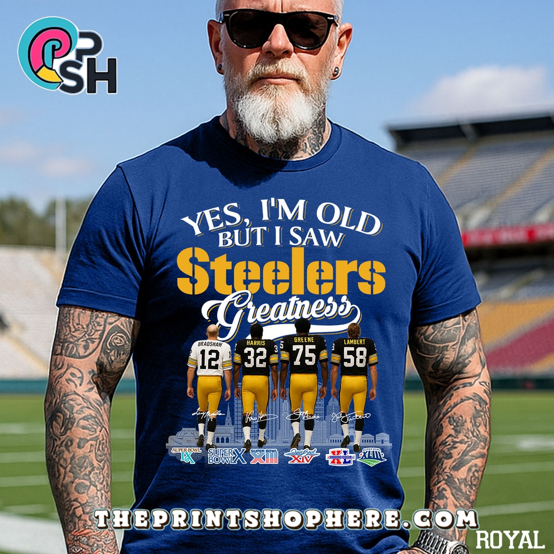 Yes, Old But I Saw Pittsburgh Steelers Greatness T-Shirt Yes, Old But I Saw Pittsburgh Steelers Greatness T-Shirt