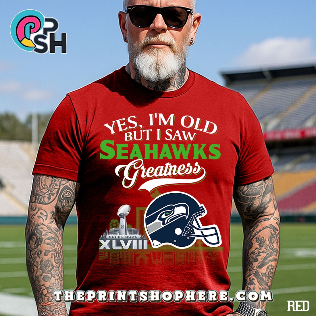 Yes, Old But I Saw Seattle Seahawks Greatness T-Shirt Yes, Old But I Saw Seattle Seahawks Greatness T-Shirt