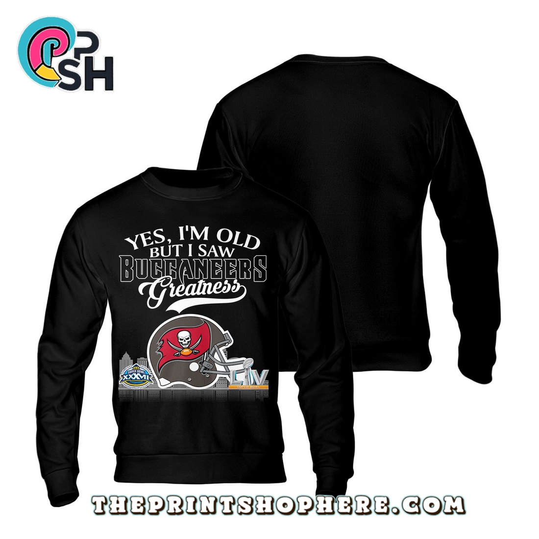 Yes, Old But I Saw Tampa Bay Buccaneers Greatness T-Shirt Yes, Old But I Saw Tampa Bay Buccaneers Greatness T-Shirt