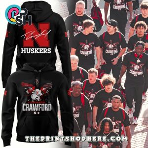 2025 Nebraska Football x Crawford Hoodie, Long Pants