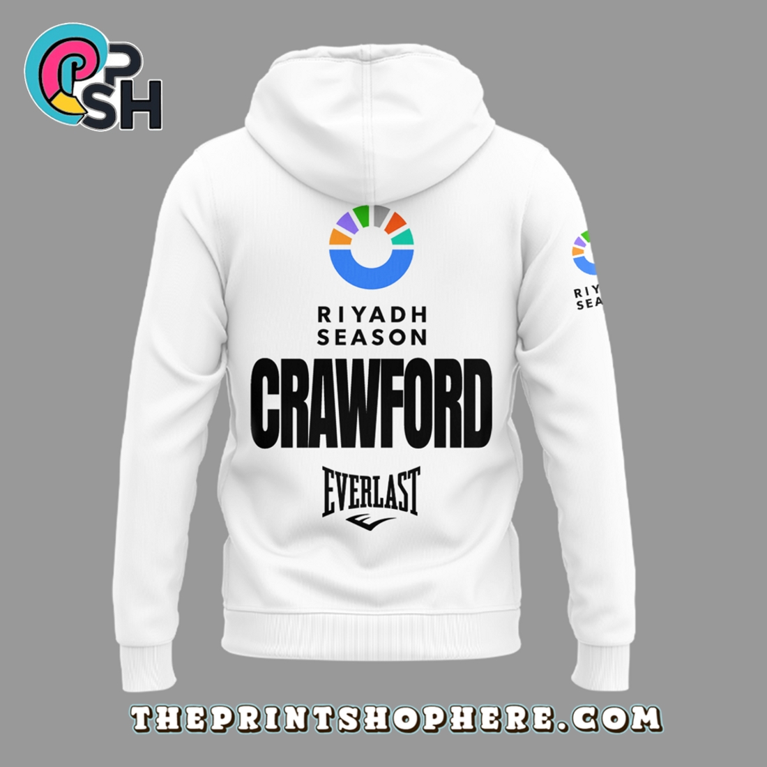 2025 Terence Crawford Era White Hoodie, Pants 2025 Terence Crawford Era White Hoodie, Pants