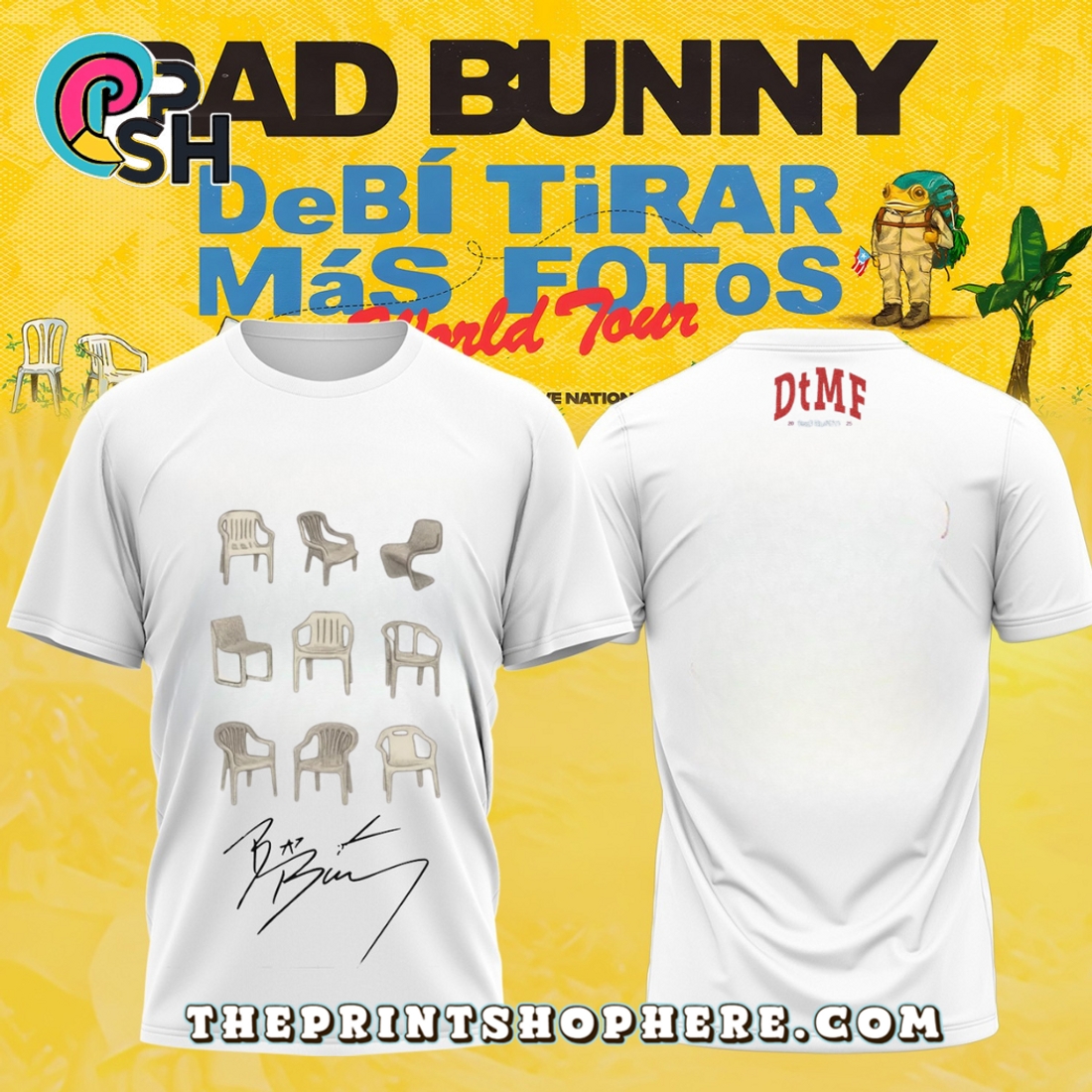 Bad Bunny Debí Tirar Más Fotos New Edition Shirt Bad Bunny Debí Tirar Más Fotos New Edition Shirt