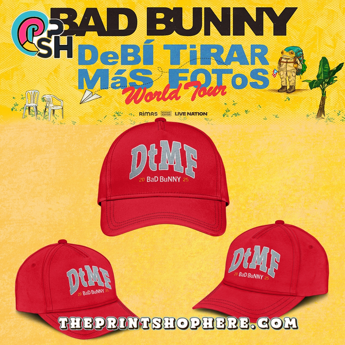 Bad Bunny Debí Tirar Más Fotos World Tour Hoodie, Cap Bad Bunny Debí Tirar Más Fotos World Tour Hoodie, Cap
