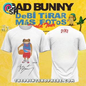 Bad Bunny Debí Tirar Más Fotos World Tour Limited Edition Shirt