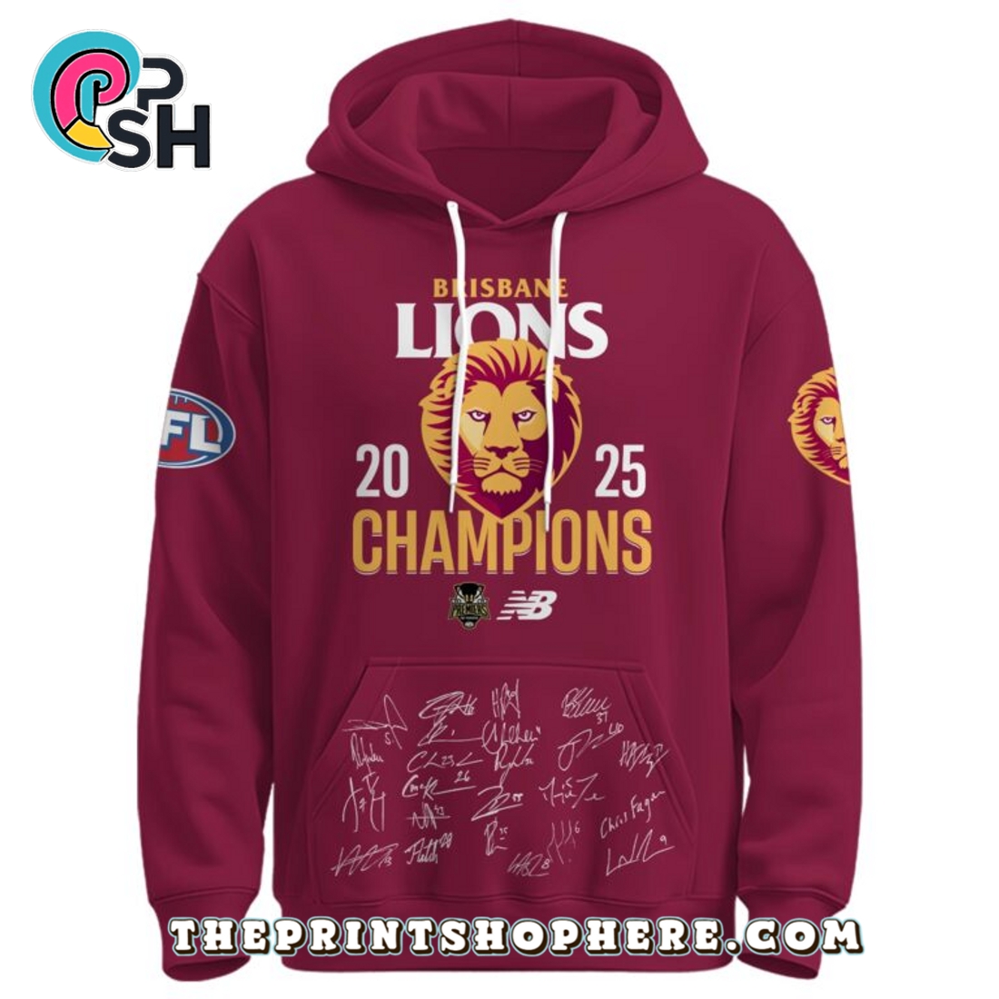 Brisbane Lions AFL Champions 2025 Special Edition Hoodie, Pants Brisbane Lions AFL Champions 2025 Special Edition Hoodie, Pants
