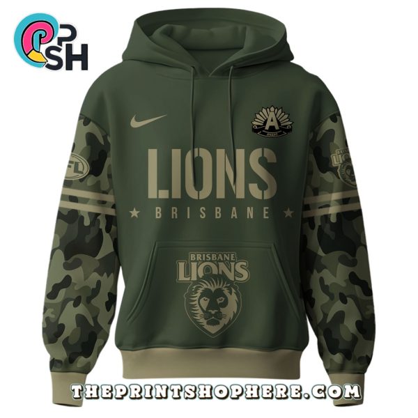 Brisbane Lions AFL x Anzac Day Limited Edition Hoodie, Pants