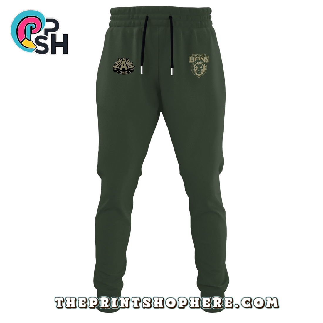 Brisbane Lions AFL x Anzac Day Limited Edition Hoodie, Pants Brisbane Lions AFL x Anzac Day Limited Edition Hoodie, Pants