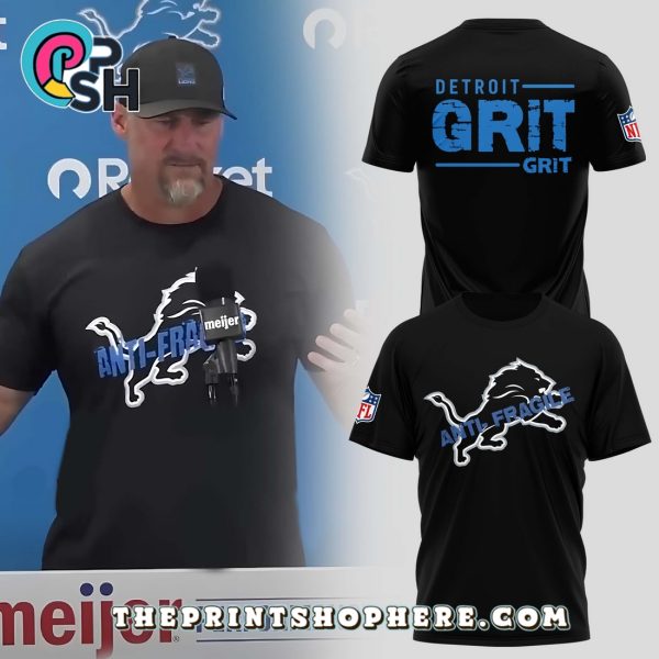 Dan Campbell Detroit Lions Grit Anti – Fragile Hoodie