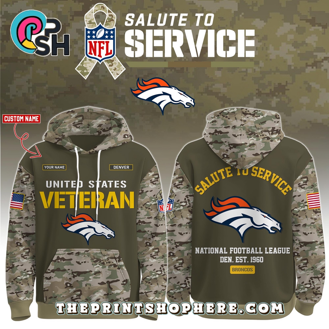 Denver Broncos Veteran Birthday Limited Editions Hoodie, Long Pants Denver Broncos Veteran Birthday Limited Editions Hoodie, Long Pants