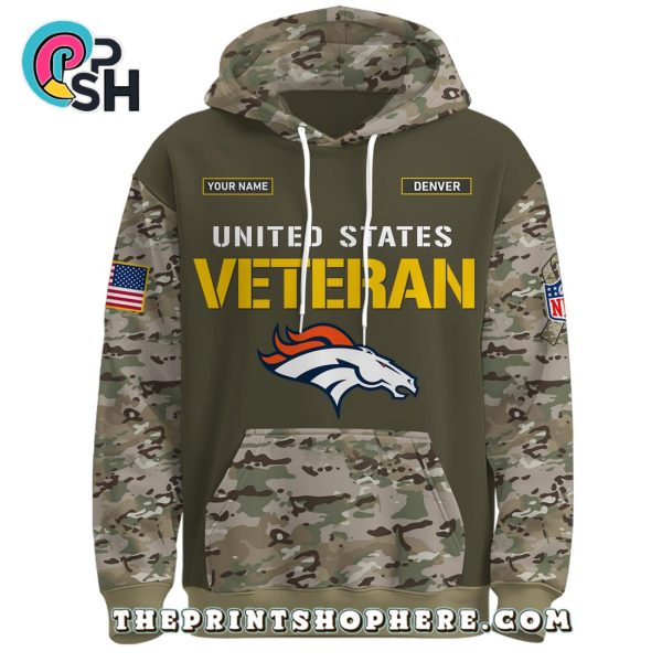 Denver Broncos Veteran Birthday Limited Editions Hoodie, Long Pants