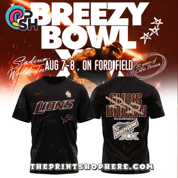 Detroit Lions x Breezy Bowl XX 2025 Limited Shirt