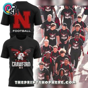 Limited Edition Nebraska Football x Crawford Hoodie 2025