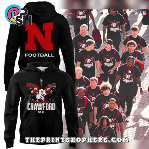 Limited Edition Nebraska Football x Crawford Hoodie, Pants