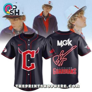 MGK x Cleveland Guardians Limited Edition Jersey MGK x Cleveland Guardians Limited Edition Jersey