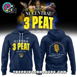 Milwaukee Brewers 3-Peat Playoff Merch Hoodie