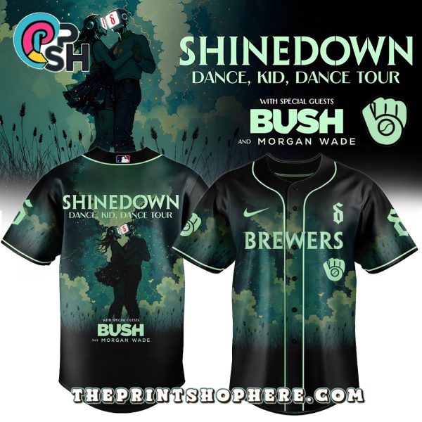 Milwaukee Brewers x Shinedown Dance Limited Jersey 2025