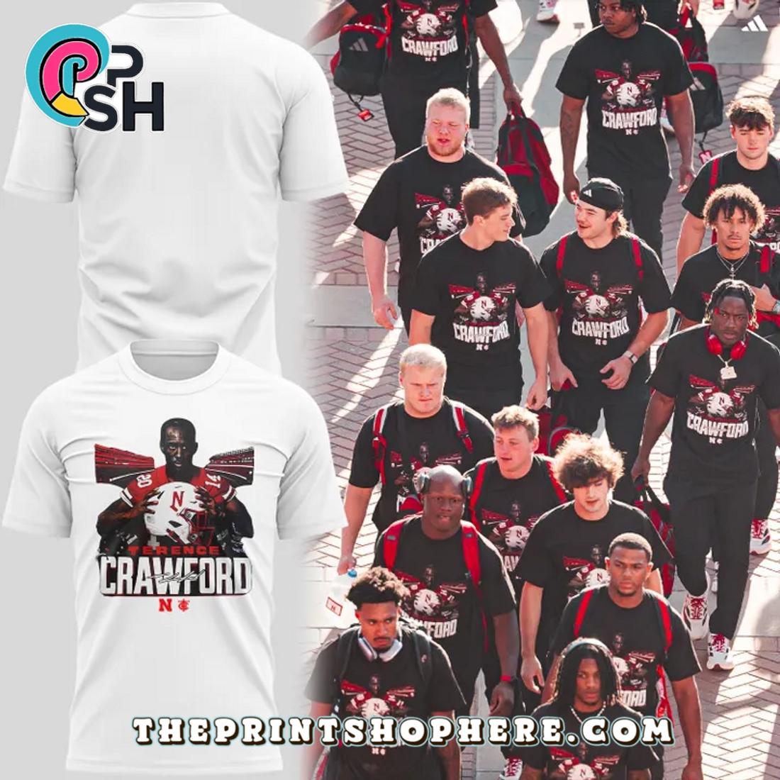 Nebraska Football x Crawford Special Edition Hoodie, Long Pants Nebraska Football x Crawford Special Edition Hoodie, Long Pants