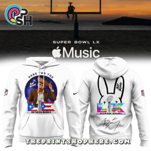 NFL x Bad bunny Super Bowl LX White Edition Hoodie