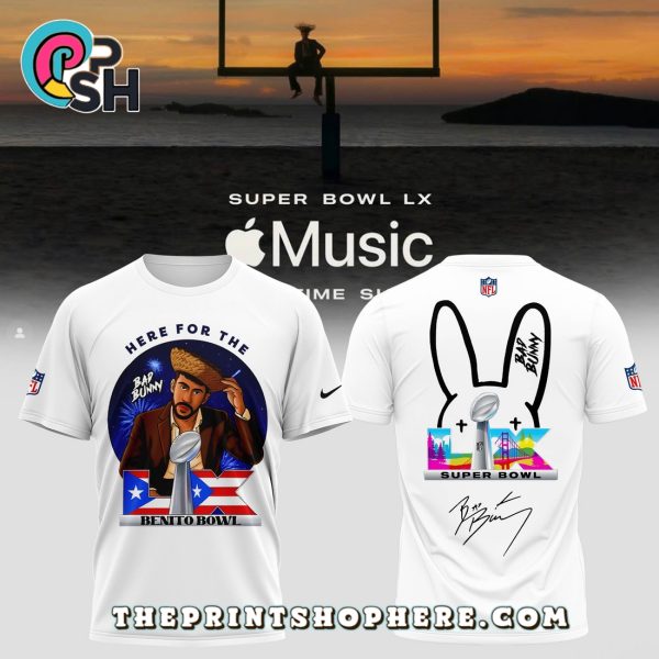 NFL x Bad bunny Super Bowl LX White Edition Hoodie