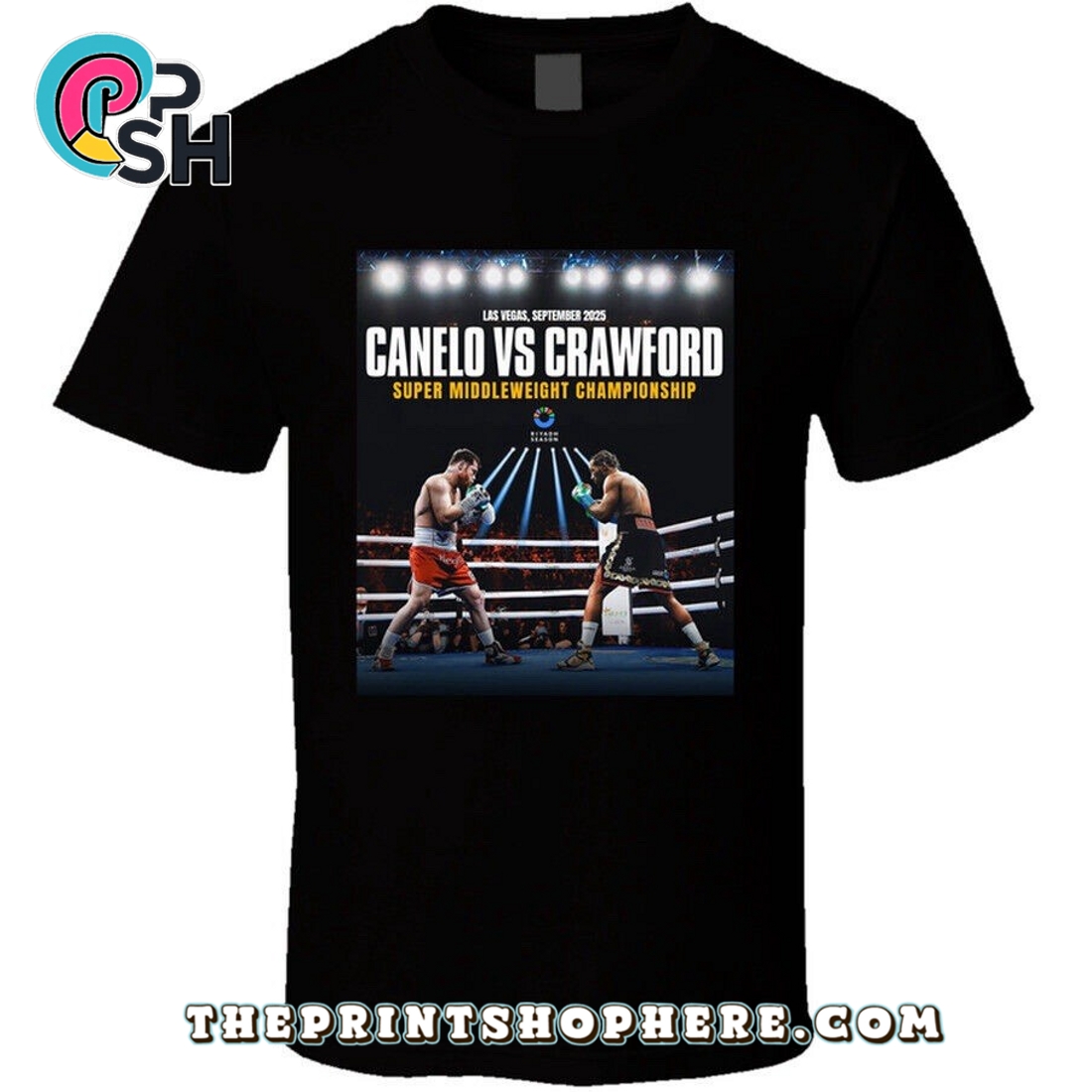 Special New Terence Crawford x Canelo T-Shirt Special New Terence Crawford x Canelo T-Shirt