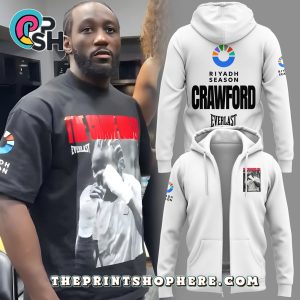 Terence Crawford Era White Limited Edition Hoodie 2025