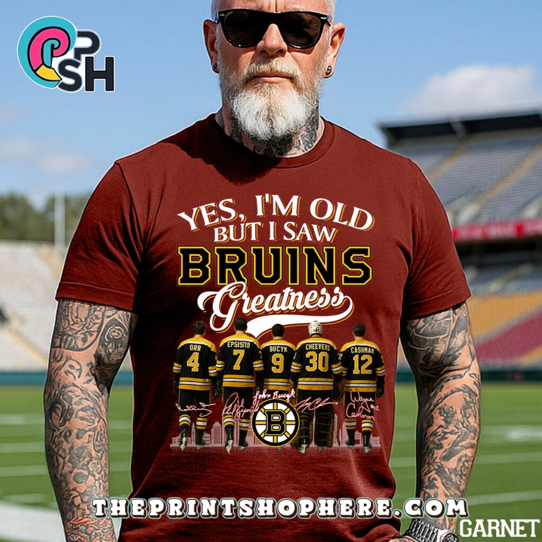 Yes, I’m Old But I Saw Boston Bruins Greatness Legends T-Shirt Yes, I’m Old But I Saw Boston Bruins Greatness Legends T-Shirt