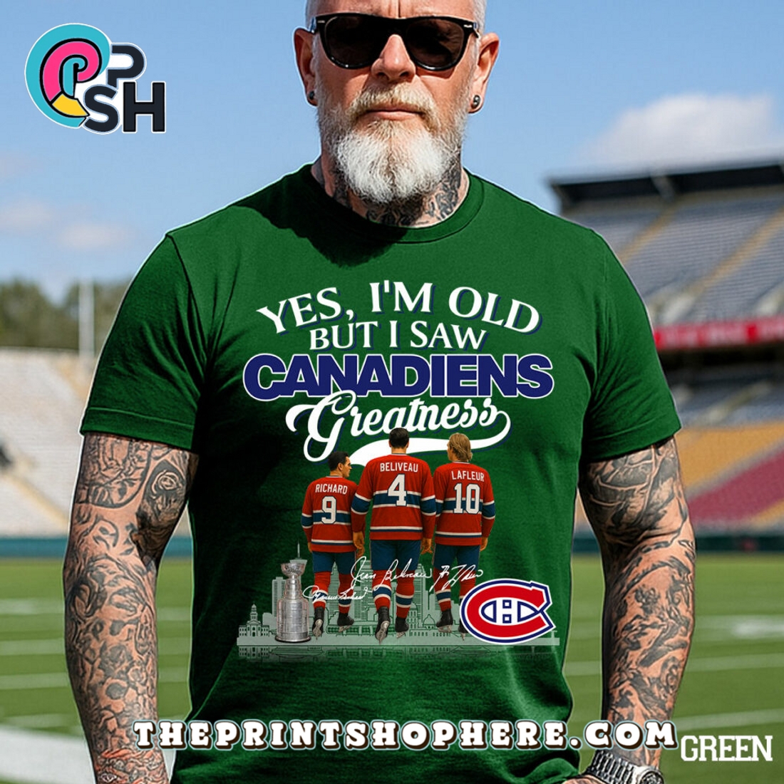 Yes, I’m Old But I Saw Montreal Canadiens Greatness Legends T-Shirt Yes, I’m Old But I Saw Montreal Canadiens Greatness Legends T-Shirt