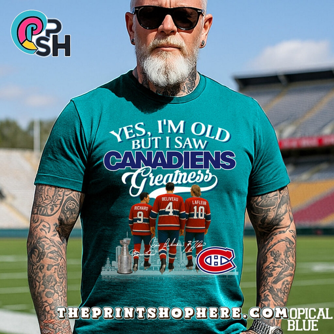 Yes, I’m Old But I Saw Montreal Canadiens Greatness Legends T-Shirt Yes, I’m Old But I Saw Montreal Canadiens Greatness Legends T-Shirt
