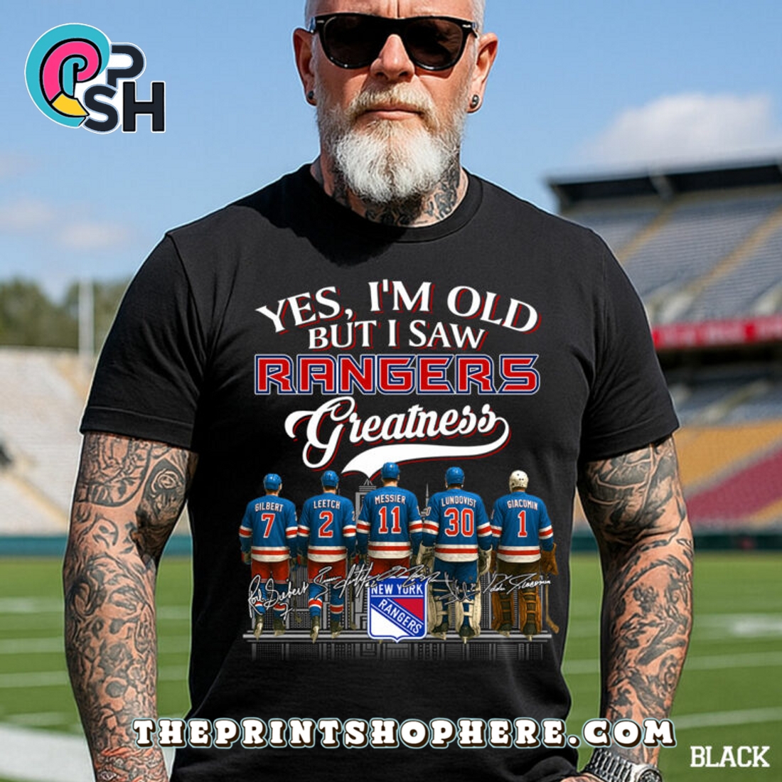Yes, I’m Old But I Saw New York Rangers Greatness Legends T-Shirt Yes, I’m Old But I Saw New York Rangers Greatness Legends T-Shirt