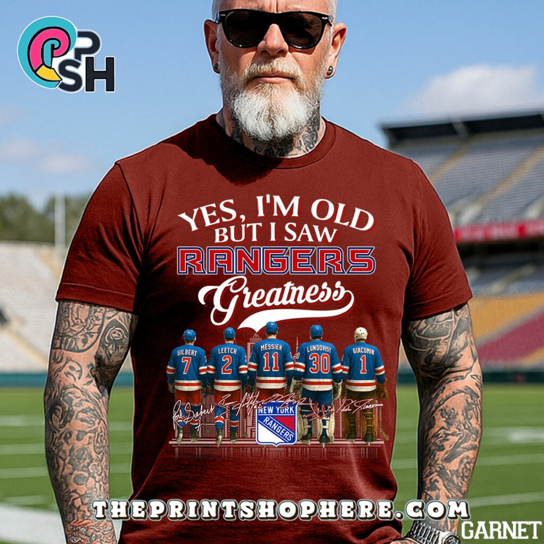 Yes, I’m Old But I Saw New York Rangers Greatness Legends T-Shirt Yes, I’m Old But I Saw New York Rangers Greatness Legends T-Shirt
