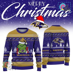 Baltimore Ravens Limited Ugly Christmas Sweaters