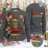 Christmas Grinch Christmas Knitted Sweater